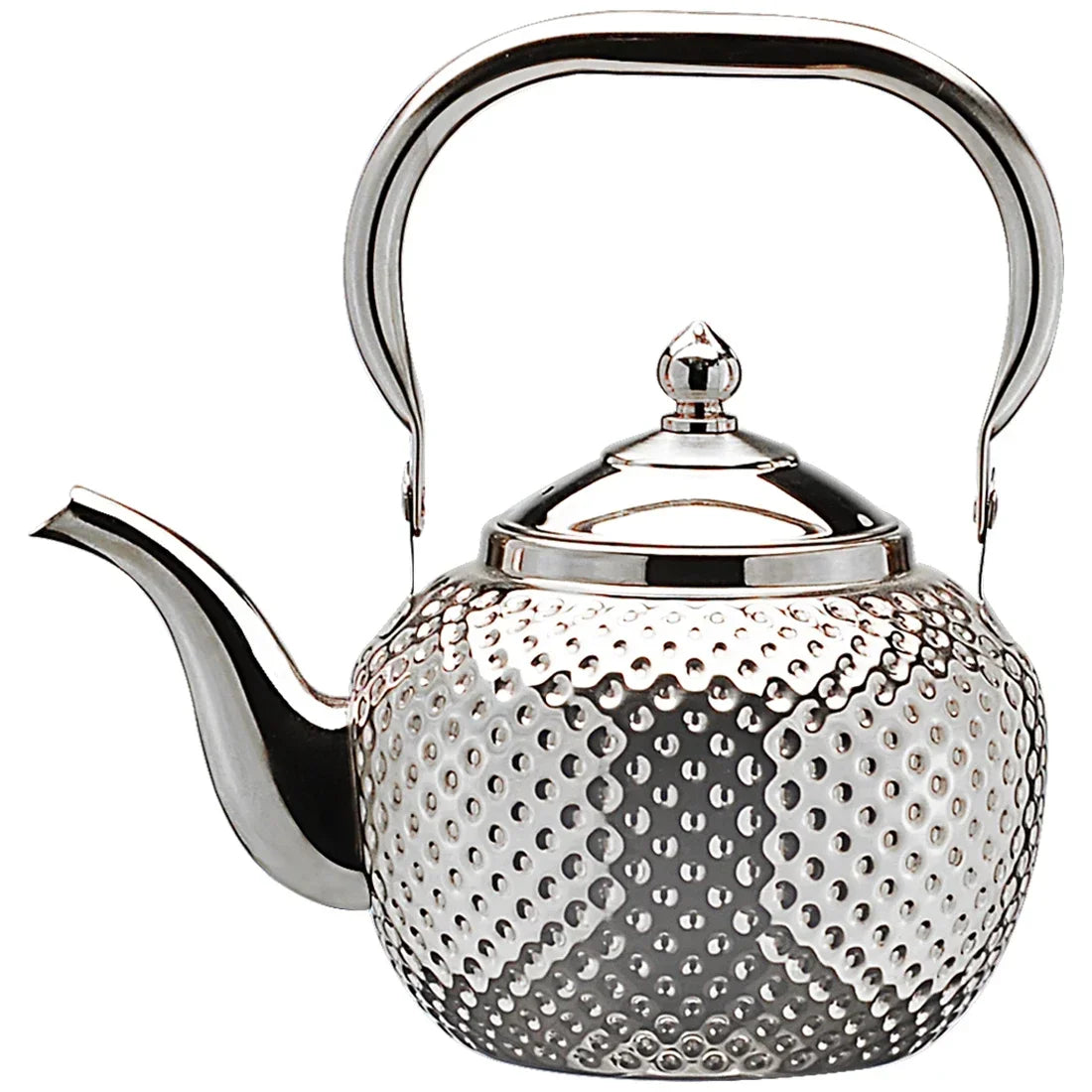 Stainless Steel Teapot Lifting Handle with Tea Filter Silver Or Gold Suitable for Induction Cooker Stove Top Kettle