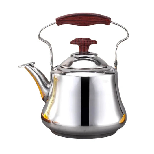 Stainless Steel Teapot with Filter for Brewing Tea at Home or Office Classical Teapot with Stainless