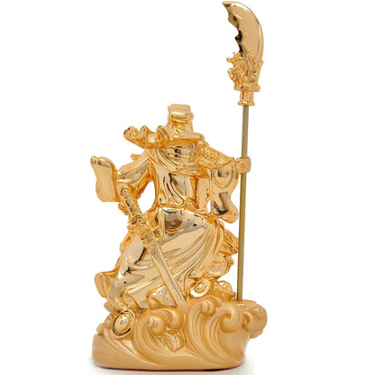 Statue of Guangong ornaments God of wealth Buddha lucky crafts TV stand accessories, free shipping