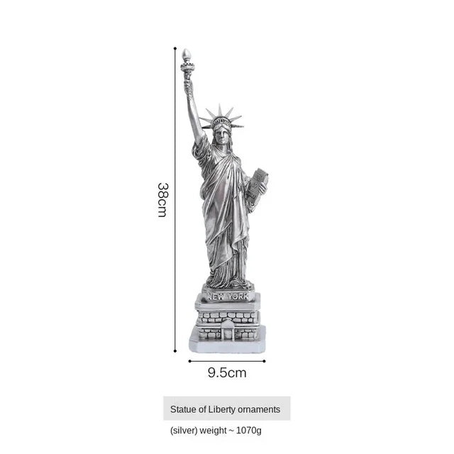 Statue of Liberty Model Home Living Room Figure Ornaments Office Desk Accessories Small Furnishings Collectibles Travel Souvenir