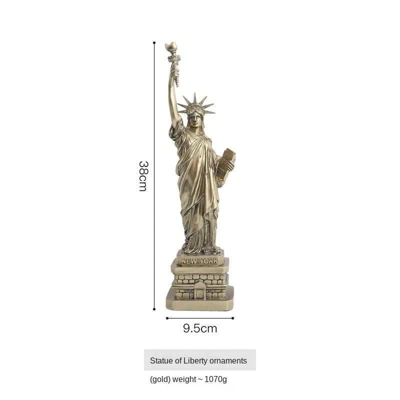 Statue of Liberty Model Home Living Room Figure Ornaments Office Desk Accessories Small Furnishings Collectibles Travel Souvenir