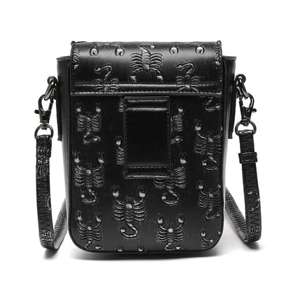 Steampunk Small Crossbody Bag Shoulder Purse Pouch Cellphone Wallet Satchel