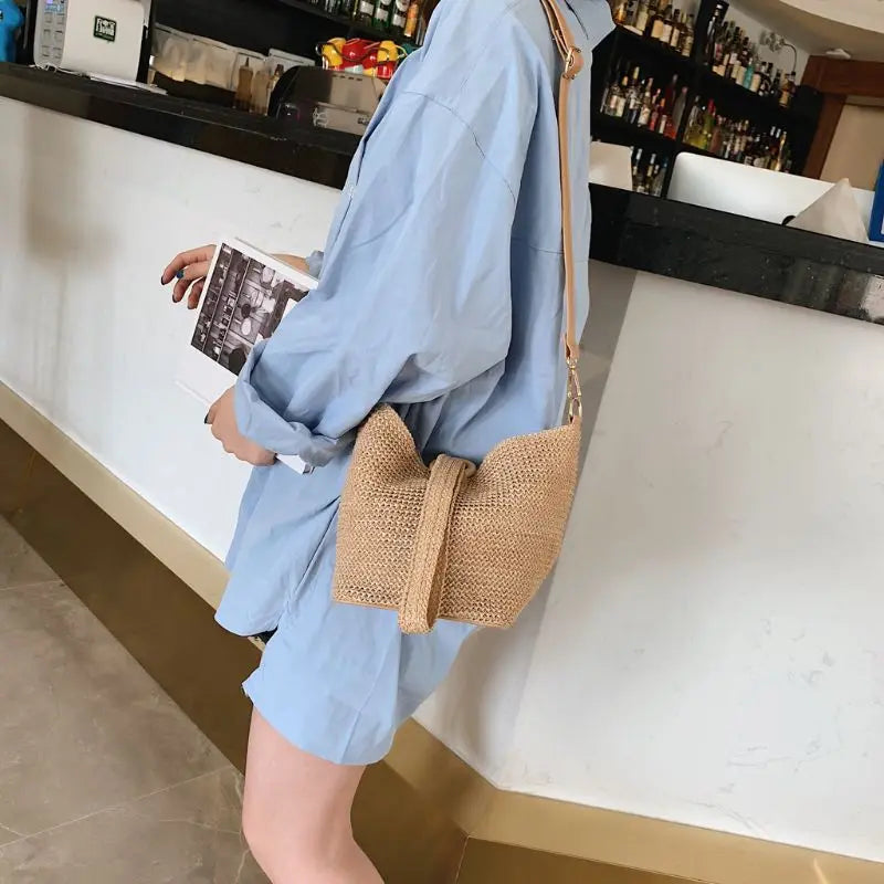 Straw Crochet Clutch Bag Fashion Bags Wrist Evening Purse Bag Summer /beach bag/party bags