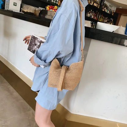 Straw Crochet Clutch Bag Fashion Bags Wrist Evening Purse Bag Summer /beach bag/party bags