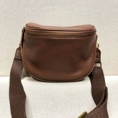 Street Popular Black Leather Bags for Women 2024 Autumn New Zipper Crossbody Bags Y2k Grunge Retro Portable Unisex Handbags