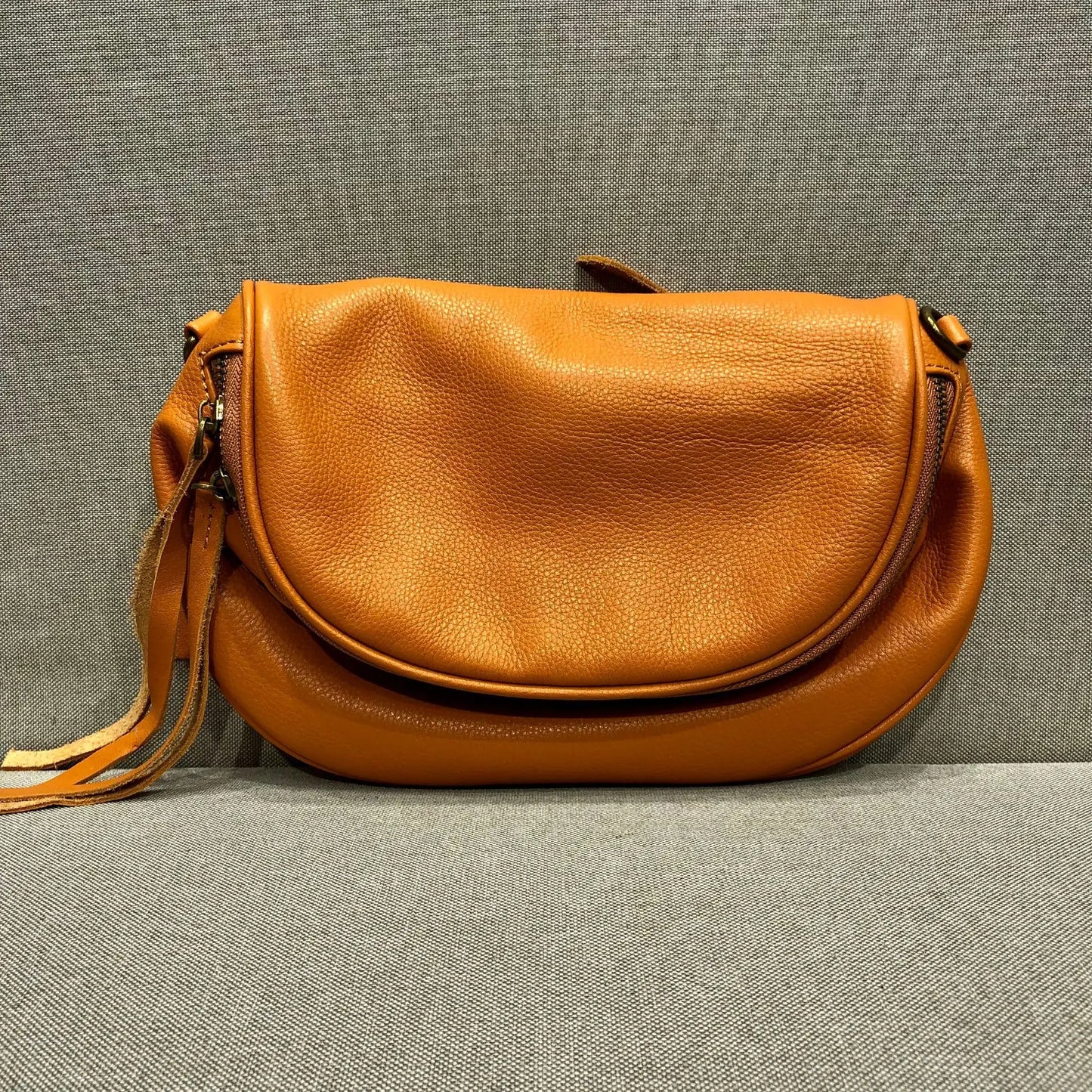 Street Popular Black Leather Bags for Women 2024 Autumn New Zipper Crossbody Bags Y2k Grunge Retro Portable Unisex Handbags