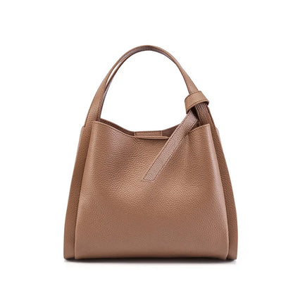 Strict Selection of Genuine Leather Handheld Bag for Women in 2024, New Vegetable Basket for Mom, Grand Crossbody Bag,
