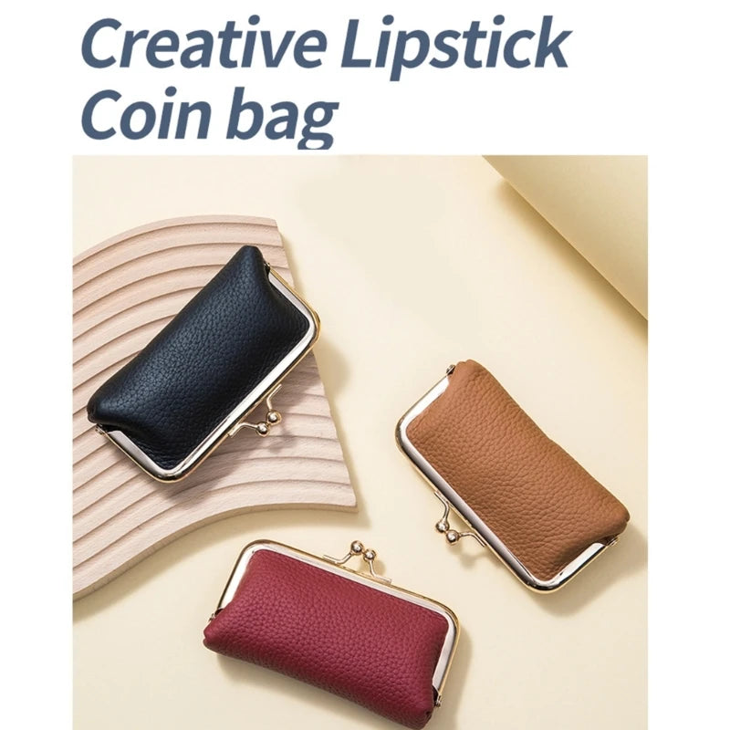 Stylish Creative Coin Purse for Women Compact and Durable Lipstick Pack Convenient for Travel and Daily Use