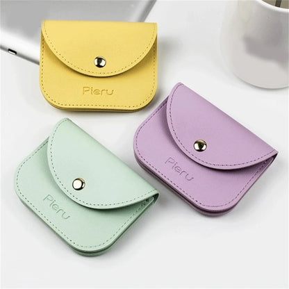 Stylish Money Bag Women's Small Wallet PU Leather Small Change Purse with Envelope Clasp Designing for Business & Daily