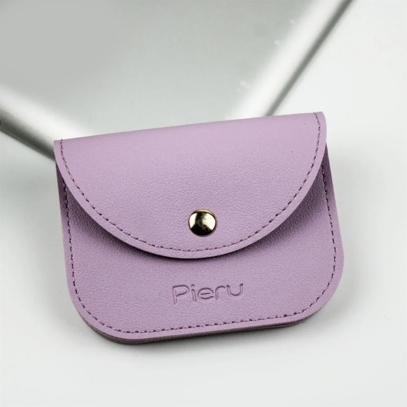 Stylish Money Bag Women's Small Wallet PU Leather Small Change Purse with Envelope Clasp Designing for Business & Daily