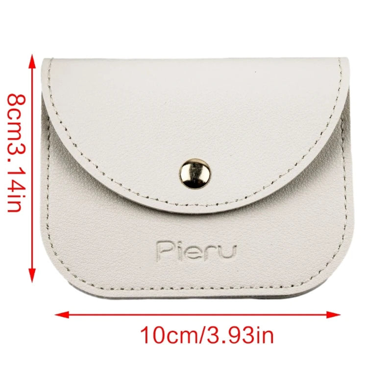 Stylish Money Bag Women's Small Wallet PU Leather Small Change Purse with Envelope Clasp Designing for Business & Daily