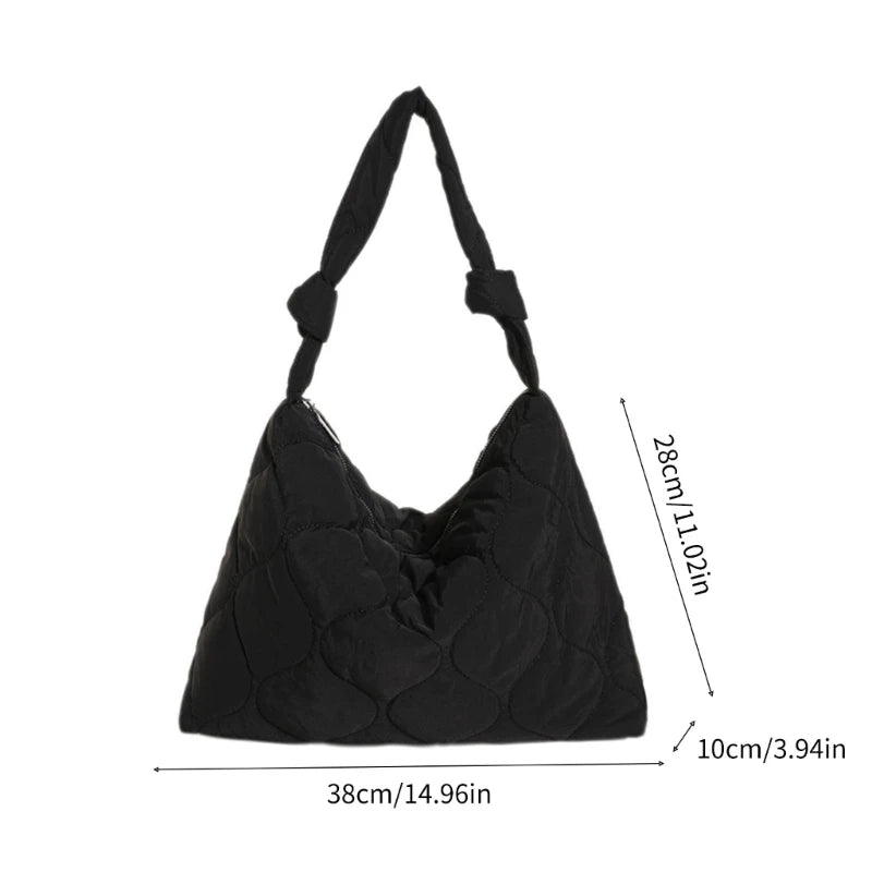 Stylish Quilted Padding Bag Shoulder Crossbody Bags Perfect for Everyday Use