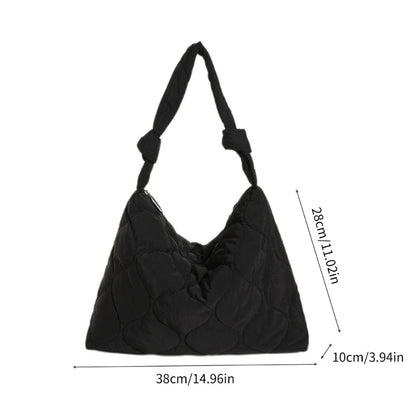 Stylish Quilted Padding Bag Shoulder Crossbody Bags Perfect for Everyday Use