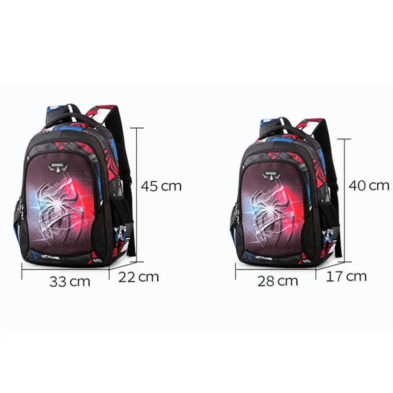 Suitable For Grades 1-9 Children Orthopedic School Backpack Boys School Bags Girls Waterproof Backpacks Kids Satchel Schoolbgs