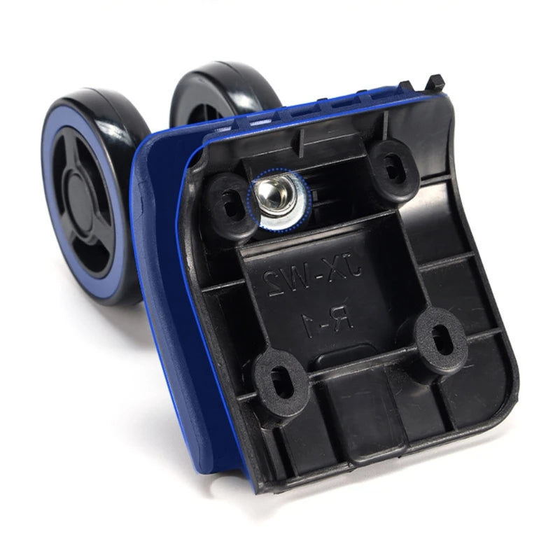 Suitcase Wheel Replacement Luggage Box Wheels Roller Bearing Hardware Repairing Trolley Double Row Caster 4pcs