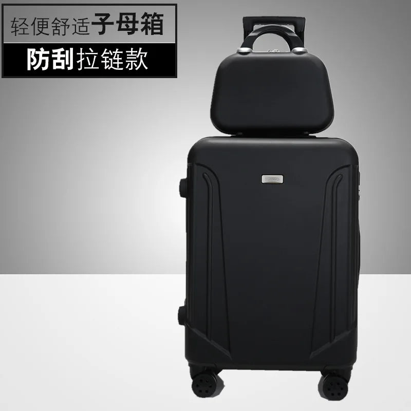 Suitcases for men and women, lockboxes, small turtle trolley cases, spinner suitcases carry on luggage  suitcase set