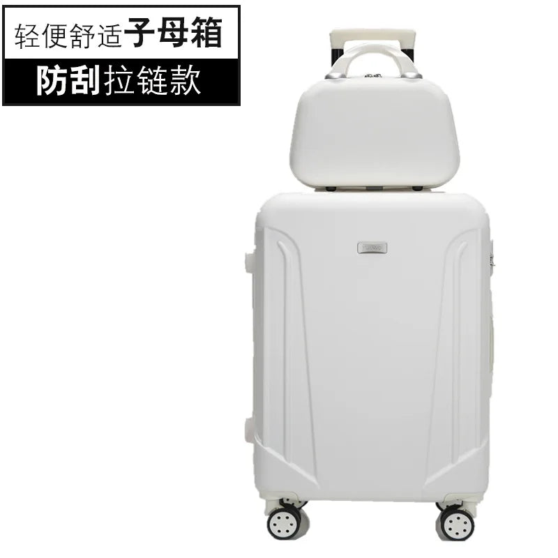 Suitcases for men and women, lockboxes, small turtle trolley cases, spinner suitcases carry on luggage  suitcase set