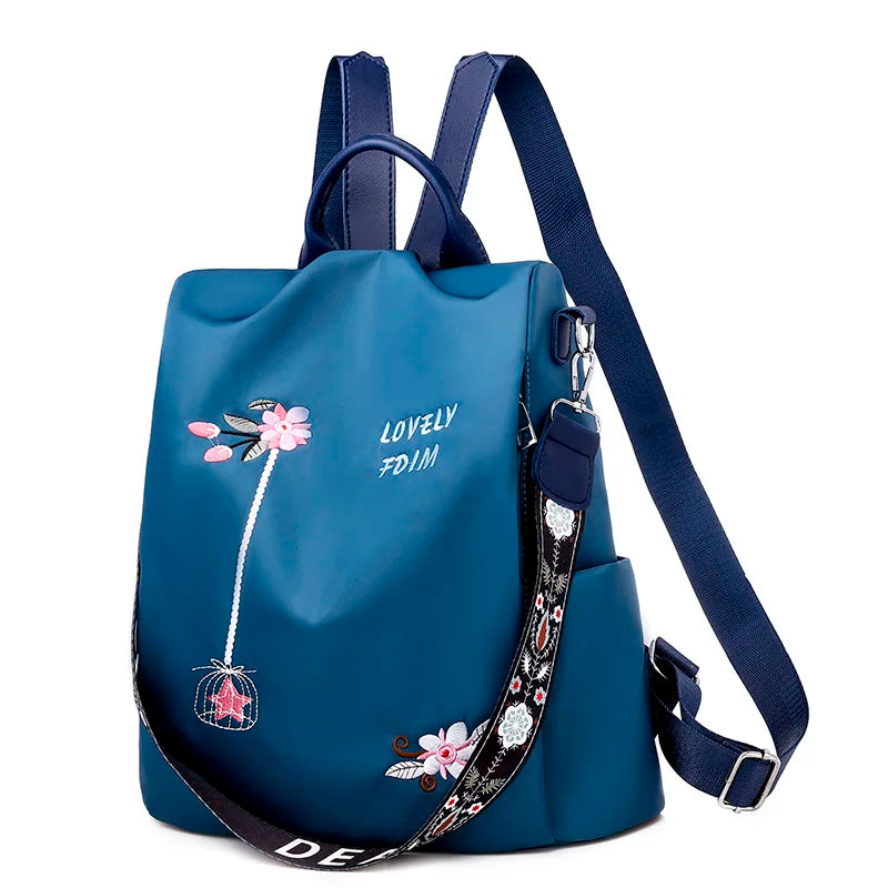 Summer 2023 Multifunctional Anti-theft Backpacks Oxford Cloth Shoulder Bags for Teenagers Girls Large Capacity Travel School Bag