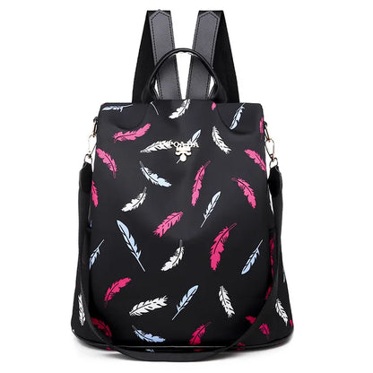Summer 2023 Multifunctional Anti-theft Backpacks Oxford Cloth Shoulder Bags for Teenagers Girls Large Capacity Travel School Bag