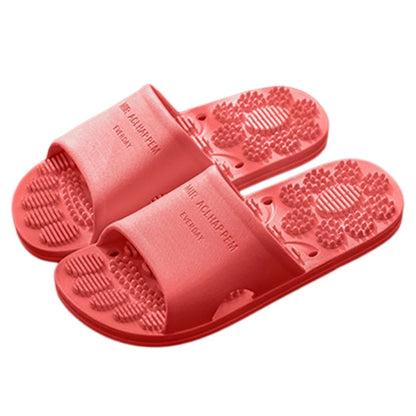 Summer Home Bathroom Non-slip Massage Slippers Indoor Sandals and Slippers Supermarket Hotel Men Women Couple Sandals