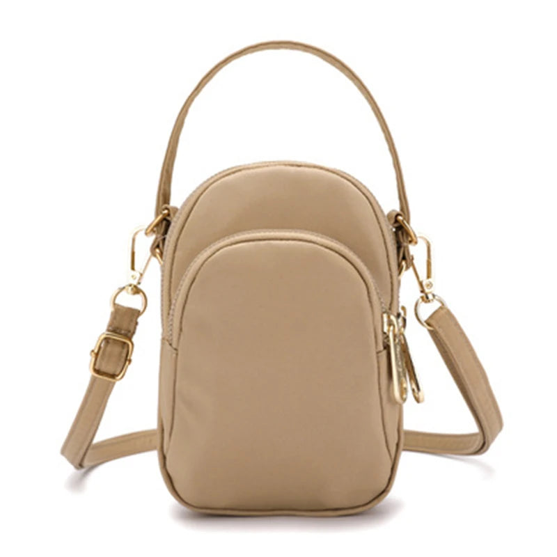 Summer Round Small Bag Women Tote Shoulder Bags Mini Female Multi-Layer Girls Ladies Phone Messenger Crossbody Handbag Purse Sac