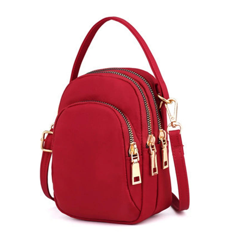 Summer Round Small Bag Women Tote Shoulder Bags Mini Female Multi-Layer Girls Ladies Phone Messenger Crossbody Handbag Purse Sac