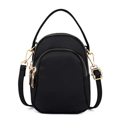 Summer Round Small Bag Women Tote Shoulder Bags Mini Female Multi-Layer Girls Ladies Phone Messenger Crossbody Handbag Purse Sac