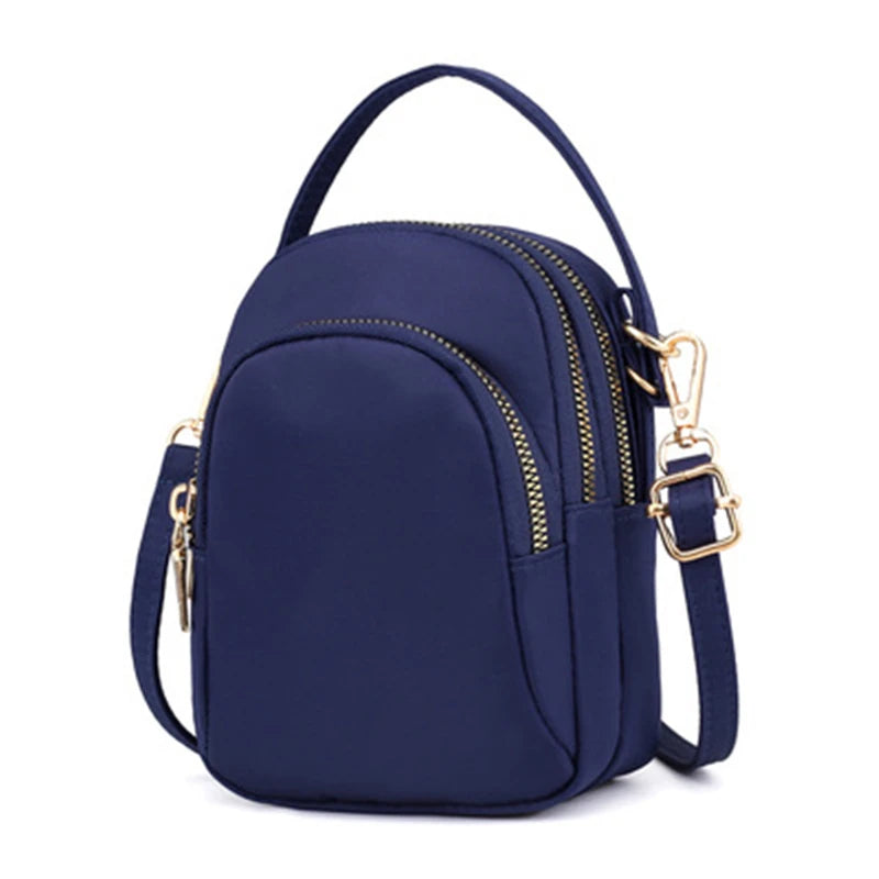 Summer Round Small Bag Women Tote Shoulder Bags Mini Female Multi-Layer Girls Ladies Phone Messenger Crossbody Handbag Purse Sac