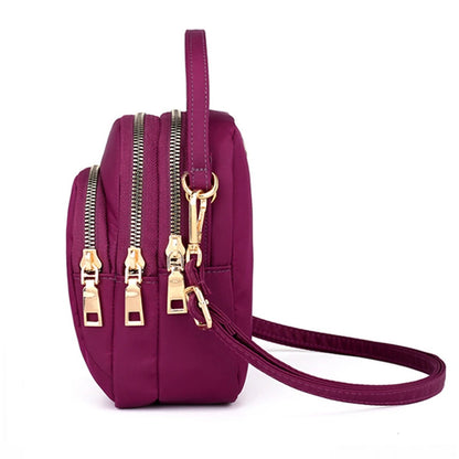 Summer Round Small Bag Women Tote Shoulder Bags Mini Female Multi-Layer Girls Ladies Phone Messenger Crossbody Handbag Purse Sac