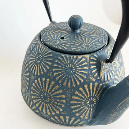 Sunflower 900ml Unique Cast Iron Teapot With Strainer Tetera Tetsubin Tea Kettle Tea Maker For Boiling Water Decoration Ornament