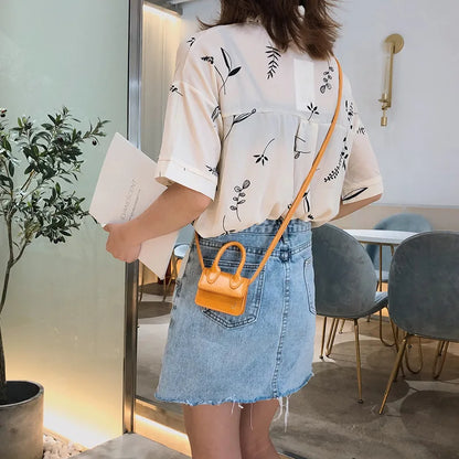 Super Mini Crossbody Bags for Women 2020 Luxury Designer Cute Small Bags Lady Girls Brand Handbag Shoulder Bags bolso mujer