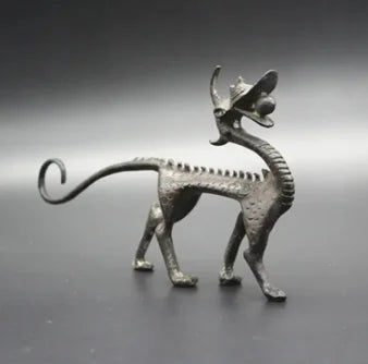 Surprise Price Retro Calligraphy Chinese Dragon Writing Brush Holder Copper Classical Home Decorationer Study Desktop Penholder