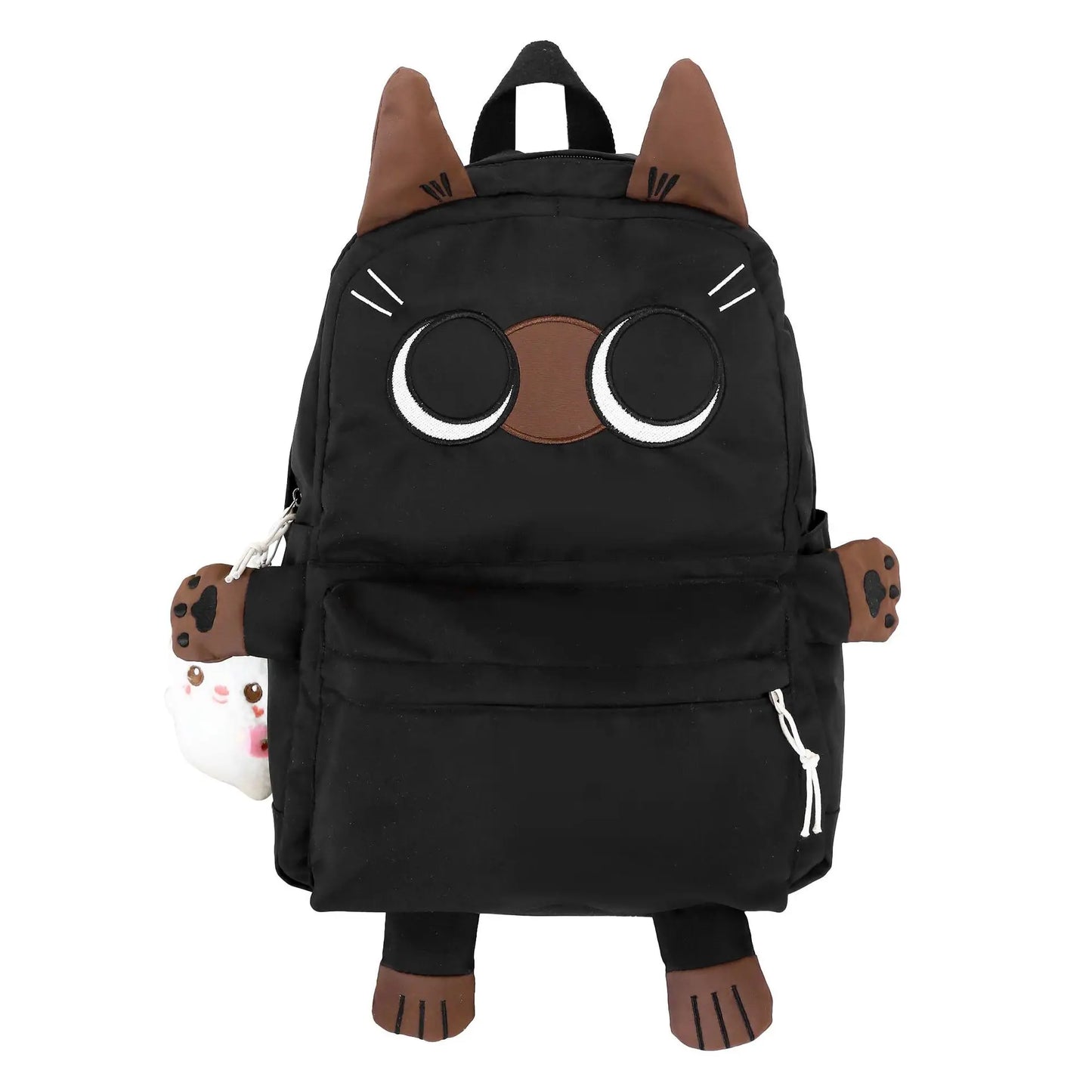 Sweet Girl Lolita Embroidery Cat Styling Backpacks Students Cute Rabbit Pendant Waterproof Laptop School Bags