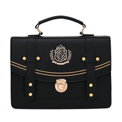 Sweet Girls Lolita JK Backpacks Satchels Handbags Cute Students Embroidery Badge School Shoulders Bags Briefcase Bookbags