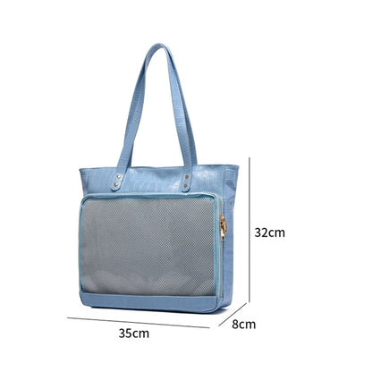 Sweet Japan Style Lolita Girls Cute Tote HandBags Female Kawaii Two Dimensional Shoulder Bags Transparent Layer Itabags