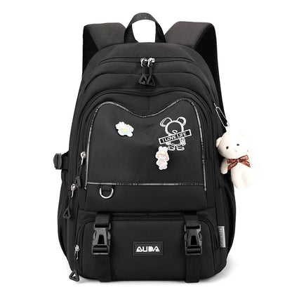 Sweet Student Female Plaid Backpack Cute Women Korean Travel Schoolbag Lady Laptop Book Bags Kawaii Girls College Large Backpack