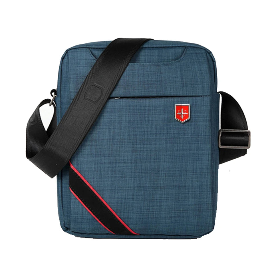 Swiss Brand Waterproof Oxford Handbags Men Casual Messenger Bag Business Briefcase Shoulder Bags Male Single Shoulder Bag Female