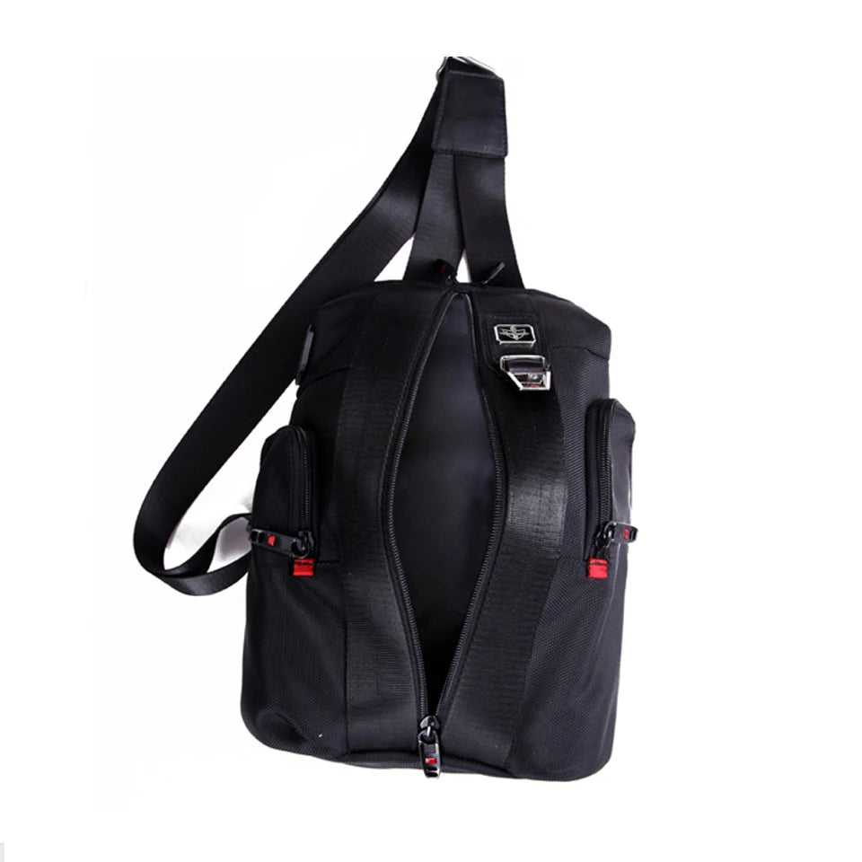 Swiss Men Casual Messenger Bag Oxford Chest Pack Multifunction Shoulder Bags Waterproof Bags Equipped with Bottle Opener