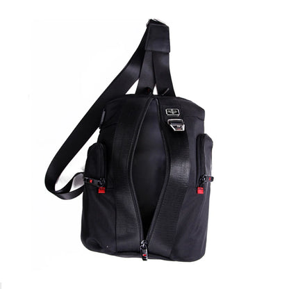 Swiss Men Casual Messenger Bag Oxford Chest Pack Multifunction Shoulder Bags Waterproof Bags Equipped with Bottle Opener