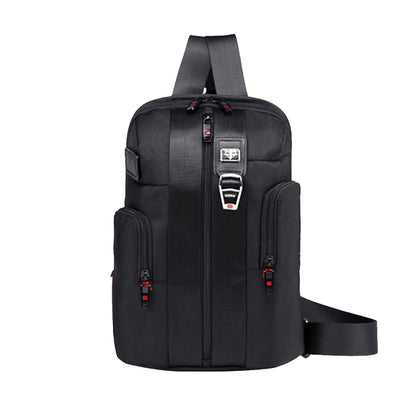 Swiss Men Casual Messenger Bag Oxford Chest Pack Multifunction Shoulder Bags Waterproof Bags Equipped with Bottle Opener