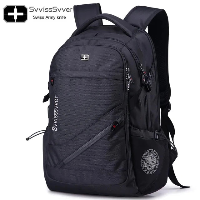 Swiss Sabre Leisure Business Swiss Backpack Men's Fashion Business Large Capacity Computer Backpack Student Backpack