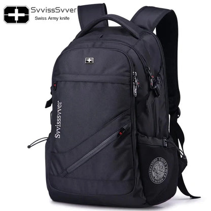 Swiss Sabre Leisure Business Swiss Backpack Men's Fashion Business Large Capacity Computer Backpack Student Backpack