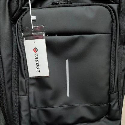 TAGDOT Waterproof Business Backpack 15.6 inch men Large Backpack Outdoor Travel Backbag