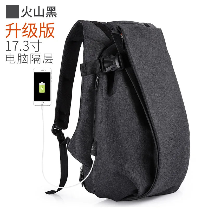 TANGCOOL 2023 New Men Waterproof Laptop Backpack 15.6 Inch Large Capacity USB Charging for Teenager Student School Bag Backpack