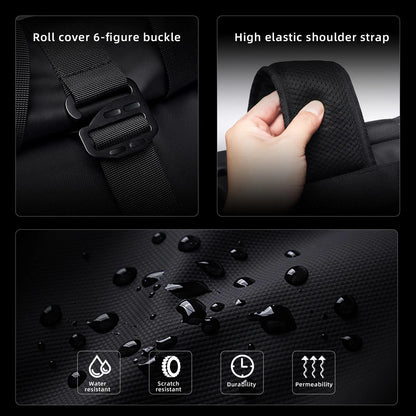TANGCOOL Men's Backpack Multifunction Fashion Large Capacity Waterproof Travel Male School Bag
