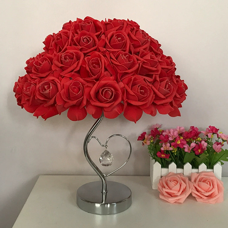 Wedding accessories send friend a wedding gift to send good luck  the wife of creative wedding gift rose lamp