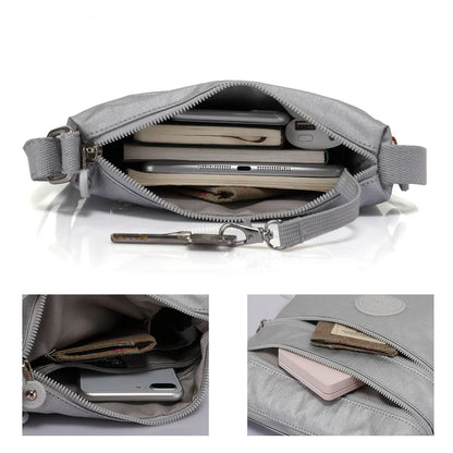 TEGAOTE Shoulder Bag Female 2024 Designer Nylon Waterproof Luxury Crossbody Side Bags for Women Messenger Purse Flap Bolsa