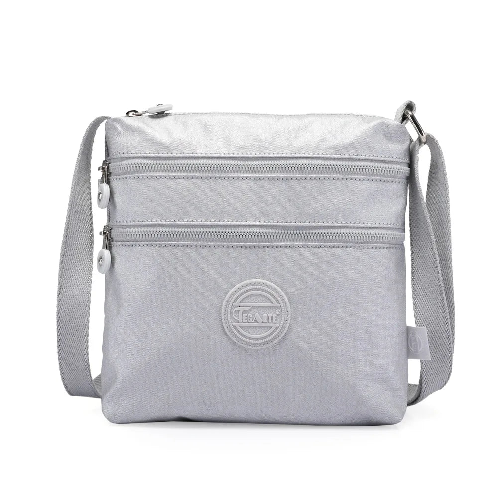 TEGAOTE Shoulder Bag Female 2024 Designer Nylon Waterproof Luxury Crossbody Side Bags for Women Messenger Purse Flap Bolsa