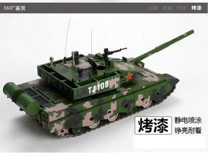 TOP COOL -Military FANS Collection # 1:35 CHINA land army modern battle ZTZ-99A Simulated Tank panzer  alloy Model statue