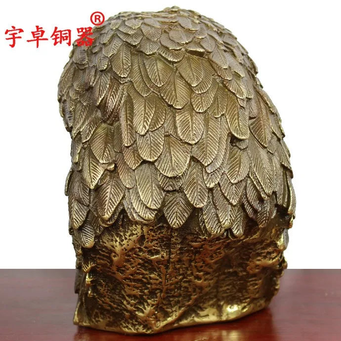 TOP COOL office home efficacious Propitious Prosperous Talisman American Eagle statue # TOP decorative art